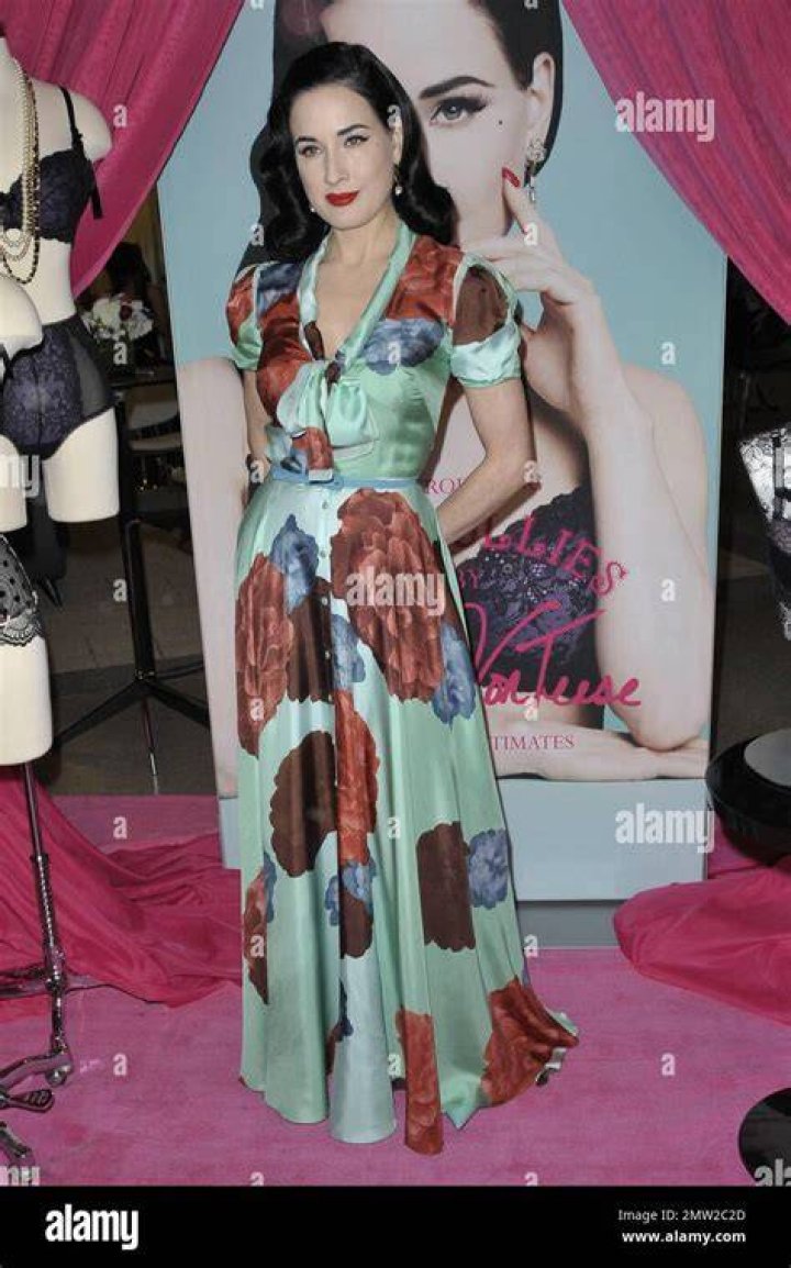 Dita Von Teese Launches Maternity Lingerie Line, Poses In Sexy Nursing Bra