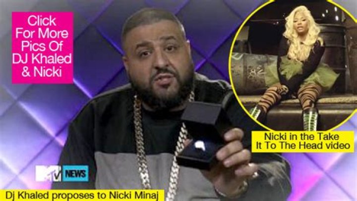 DJ Khaled Proposal — Real Reason I Asked Nicki Minaj To Marry Me – Hollywood Life