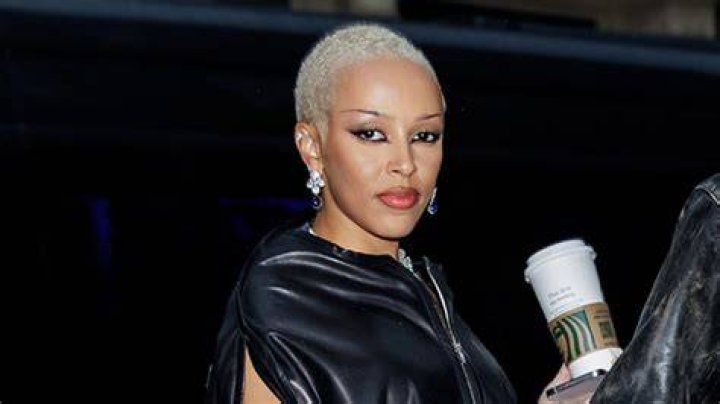 Doja Cat Slays in Thong-Baring Leather Drape Dress at Pre-Met Gala Party: Photos