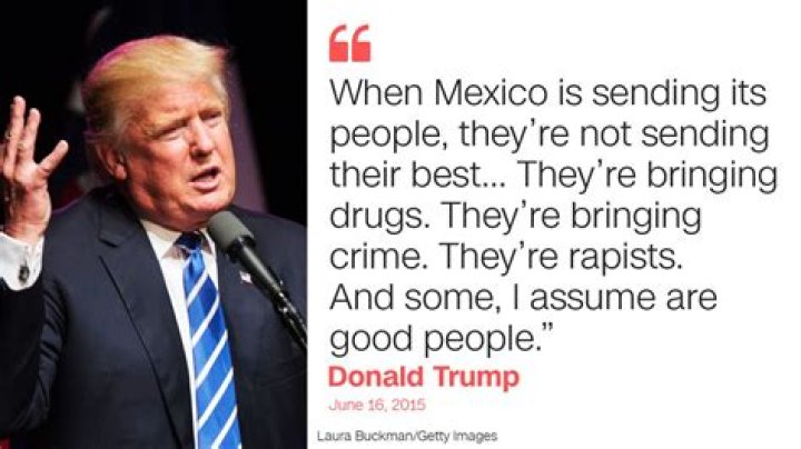 Donald Trump: Insulting Remarks About Mexicans Have No Place In Presidential Race