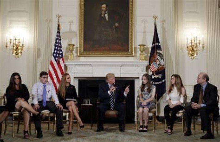 Donald Trump Listening Session With Parkland Students — PICS