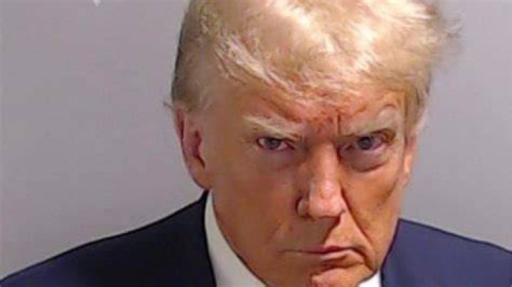 Donald Trump Seen In 1st Official Mugshot After Georgia Arrest