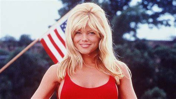 Donna D’Errico Rocks Red ‘Baywatch’ Swimsuit To Celebrate Her 55th Birthday In Sexy Photo
