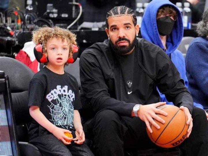 Drake Posts New Photo Of Adorable Son Adonis, 2, With Long Curly Hair On Father’s Day