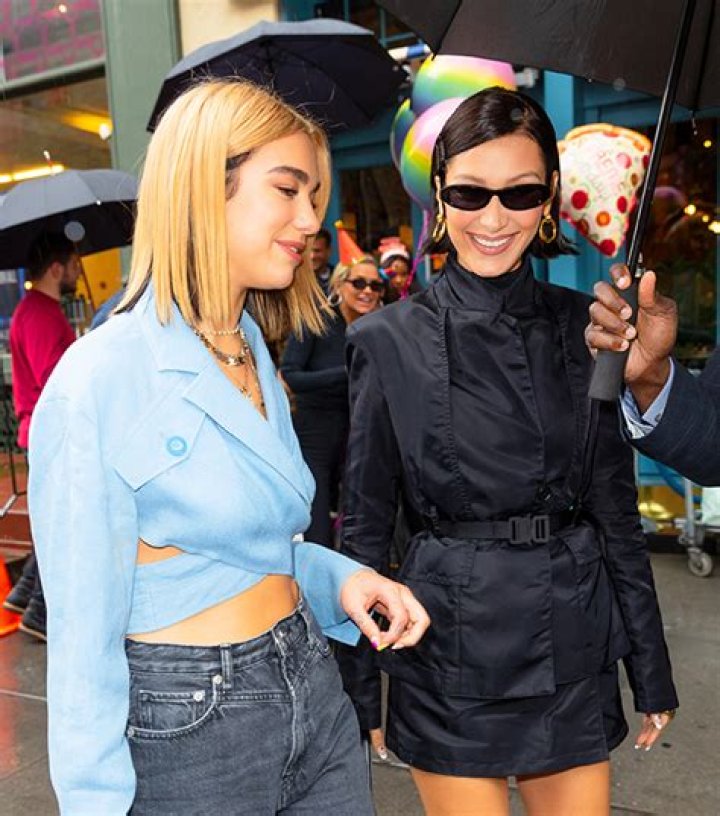 Dua Lipa & Bella Hadid Pose In Bikinis While Having Fun In The Sun On Vacation — See Pics