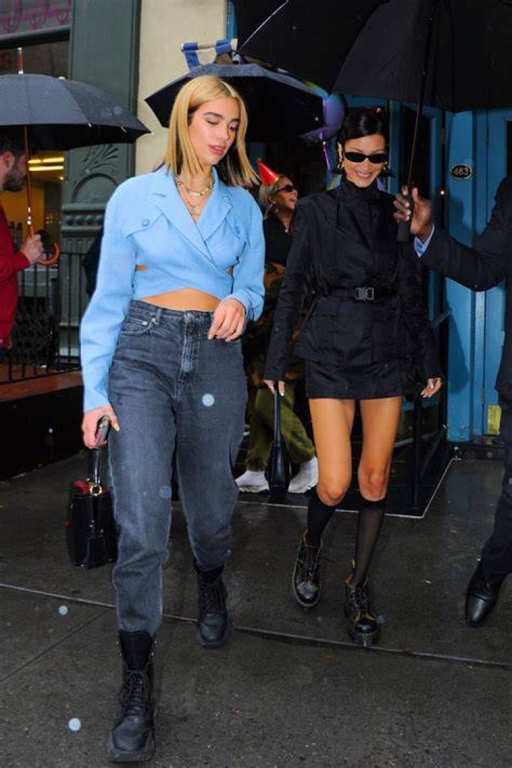 Dua Lipa’s Jean Shorts & Halter Top In Montreal: Photos – Hollywood Life