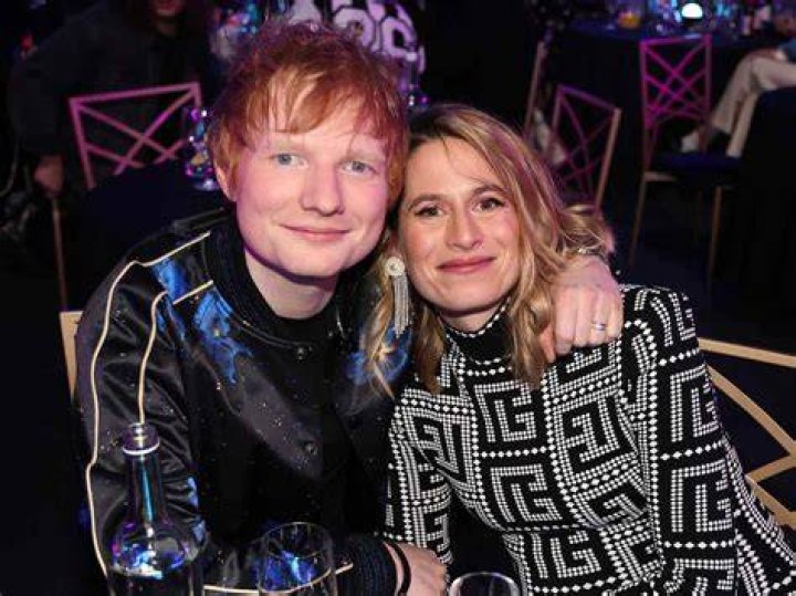 Ed Sheeran Bids For Boyfriend Of The Year As He Cheers Girlfriend On At Hockey Match