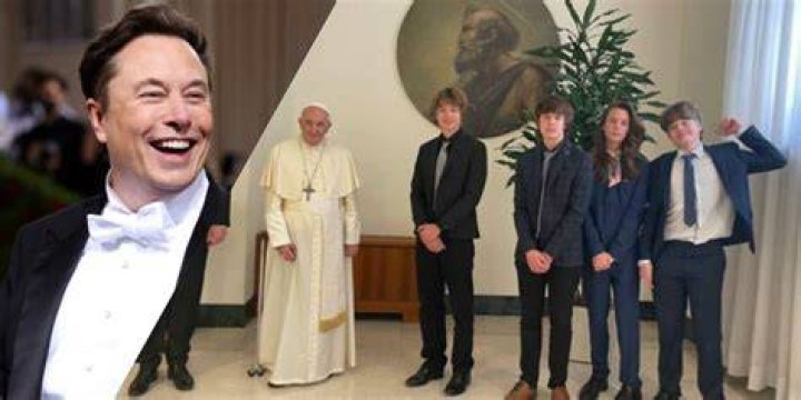 Elon Musk’s Sons Meet Pope Francis: Photo – Hollywood Life
