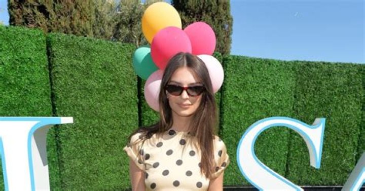 Emily Ratajkowski Celebrates 28th Birthday By Getting A Fake Tattoo Of Her Own Name Above Her Booty