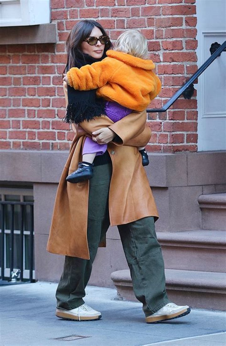 Emily Ratajkowski & Son Sly, 1, Go For Sweet Stroll: Photos