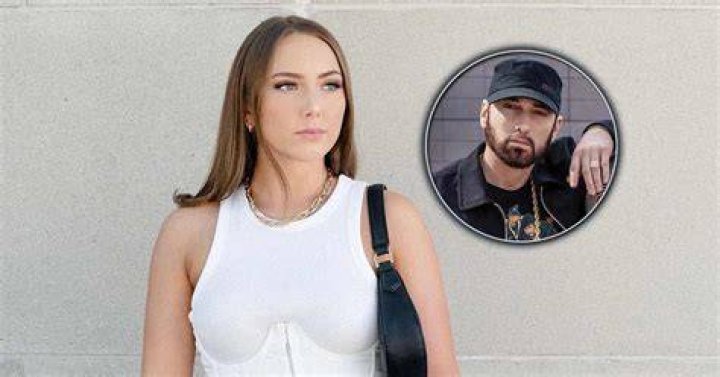 Eminem’s Daughter Hailie Stuns In White Crop Top & Latex Pants In New Pic