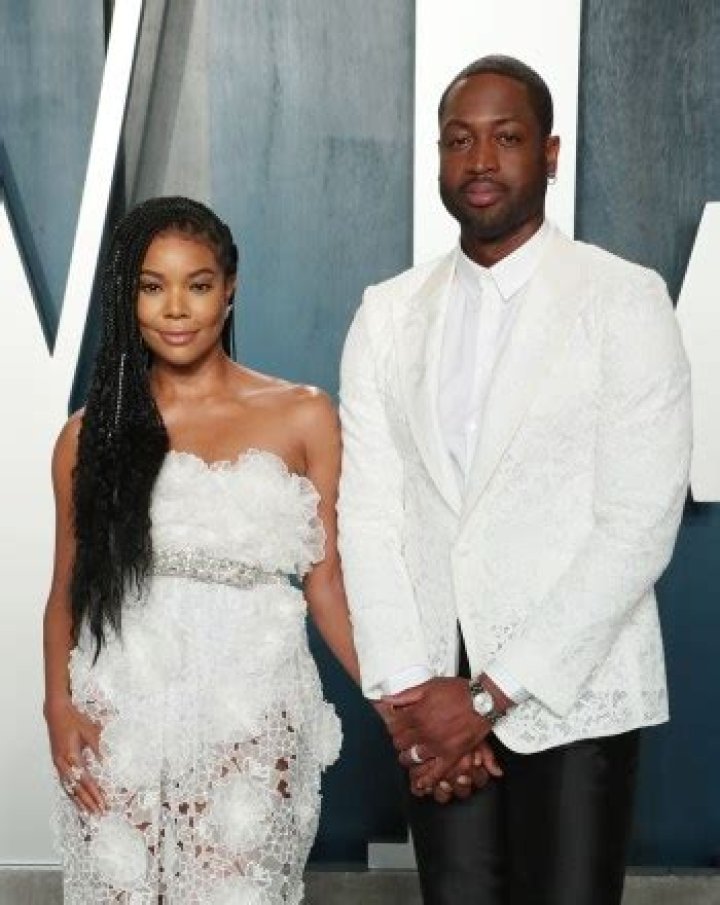 Gabrielle Union Rocks White Fitted Dress On Date With Dwyane Wade – Hollywood Life