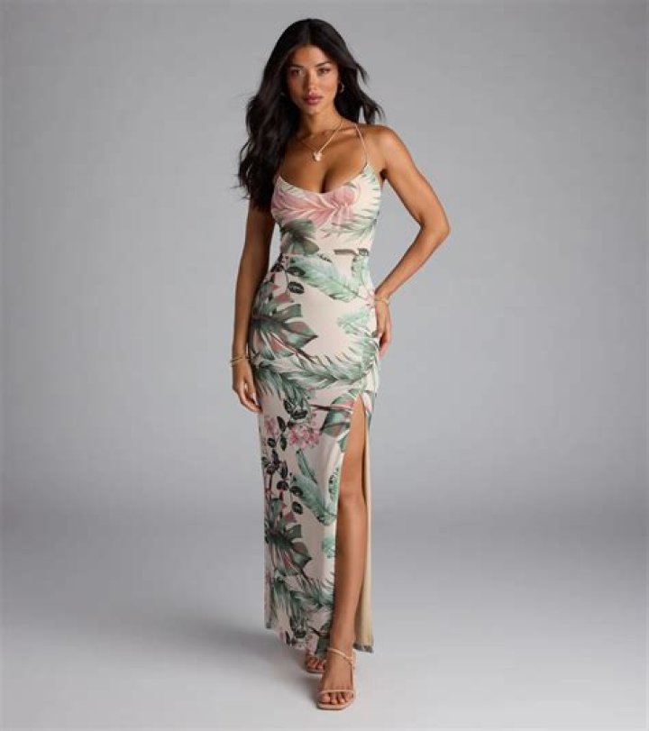 Get Ready For Any Spring Occasion Like Paris Hilton With This $30 Side Slit Maxi Dress With 3k Reviews