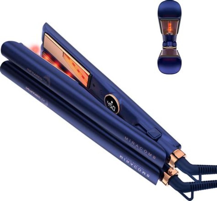 Get Ready For Your Next Zoom Date With This Titanium Hair Straightener That’s On Sale For $31