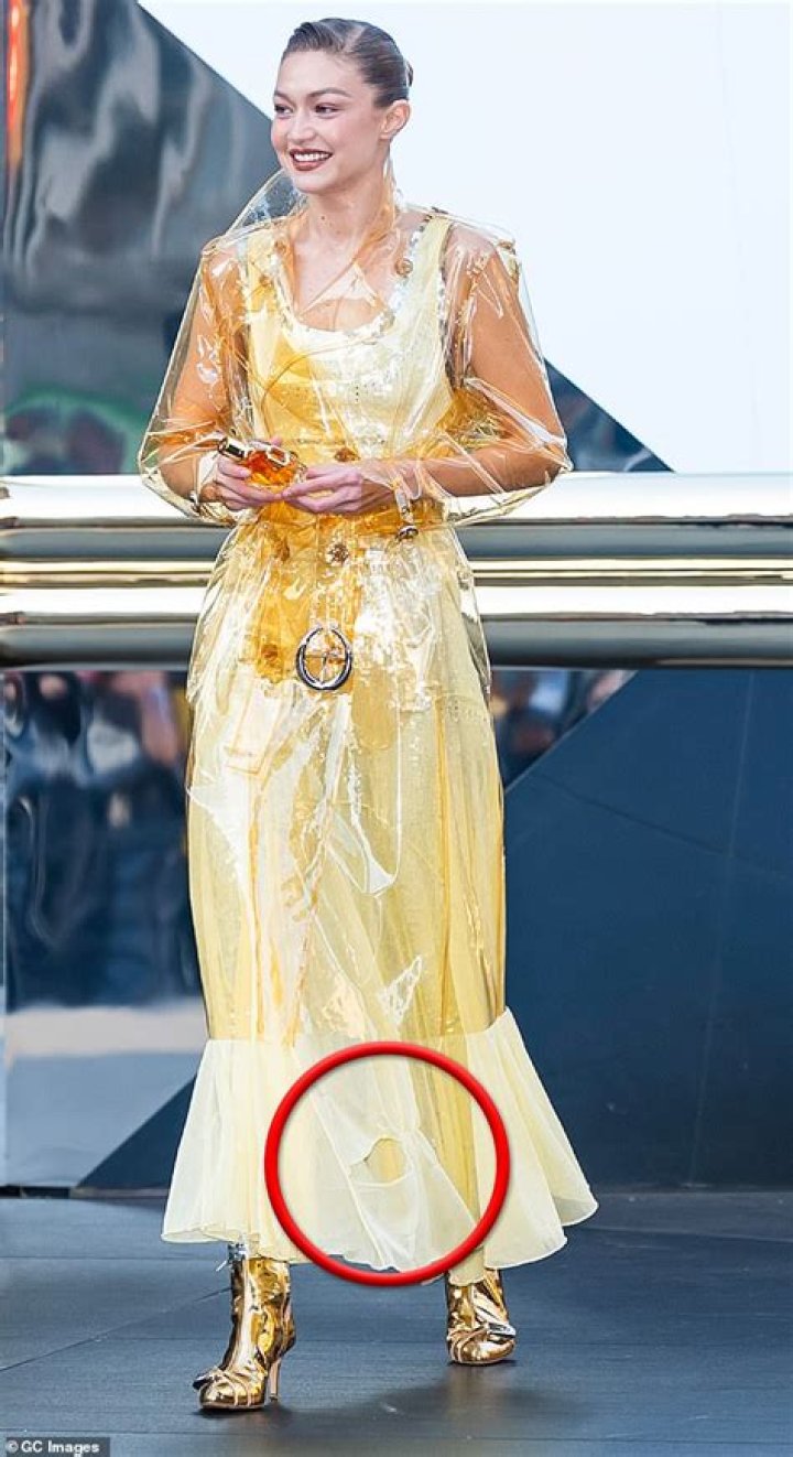 Gigi Hadid’s Bikini Wardrobe Malfunction — Breasts Falling Out Of Teeny Tiny Pink Swimsuit