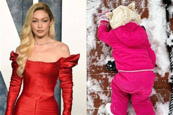 Gigi Hadid Shares Sweet Glimpses Of Daughter Khai, 5 Months, In Custom Snow Suit & More