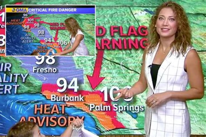 Ginger Zee’s Adorable Son Miles, 2, Walks On Screen As She Reports The Weather In Sweet Video — Watch