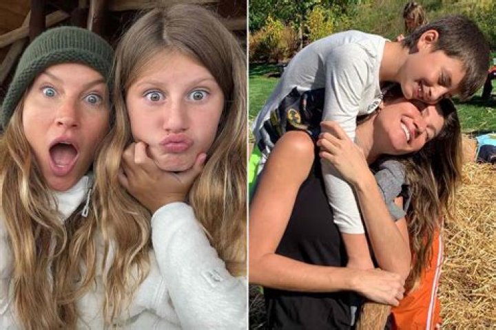 Gisele Bundchen Meditates, Cuddles Daughter Vivian & More As She ‘Recharges’ With Her Kids In Brazil