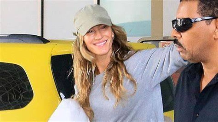 Gisele Is All Smiles As She Lands In Rio de Janeiro For Carnival After Tom Brady Split: Photos