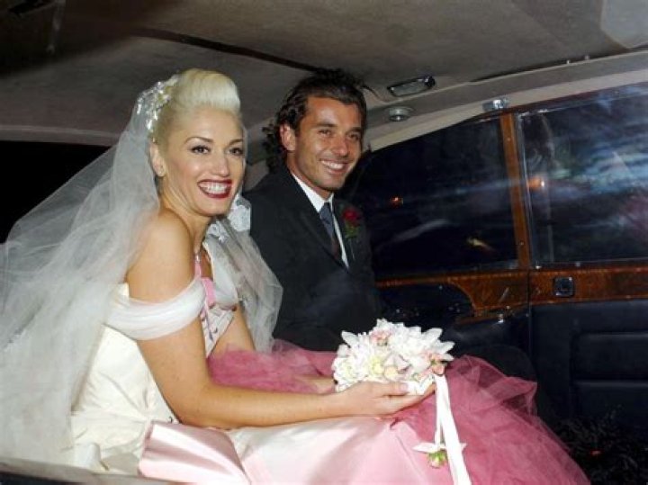 Gwen Stefani Gives Fans A Look At Her Preserved Vera Wang Wedding Gown & Flowers