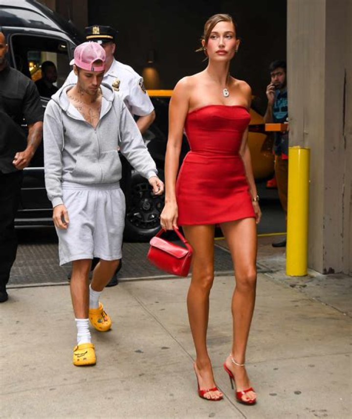 Hailey Baldwin Stuns In Shredded Daisy Dukes After Getting Breakfast With Husband Justin Bieber