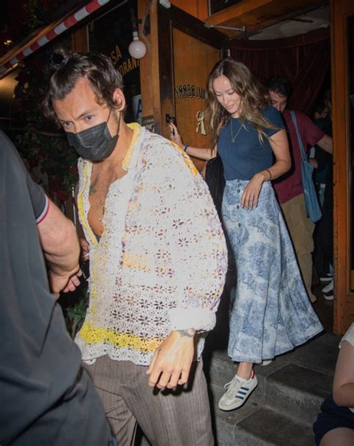 Harry Styles Hugs Mystery Woman 2 Months After Olivia Wilde Split – Hollywood Life