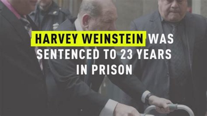 Harvey Weinstein Sentenced To 23 Years In Prison For Rape & Sexual Assault