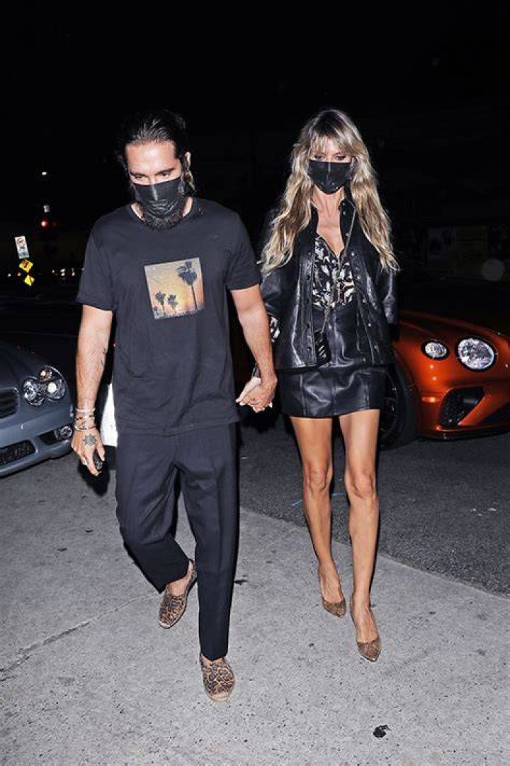 Heidi Klum, 48, Rocks Sexy Leather Mini Skirt For Date Night With Husband Tom Kaulitz