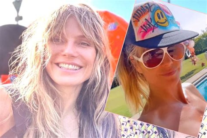 Heidi Klum Rocks Nothing But Bikini Bottoms & Easter Bunny Ears: Photo – Hollywood Life