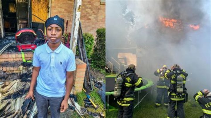 Heroic 12-Year-Old Boy Saves Grandmother From Burning House