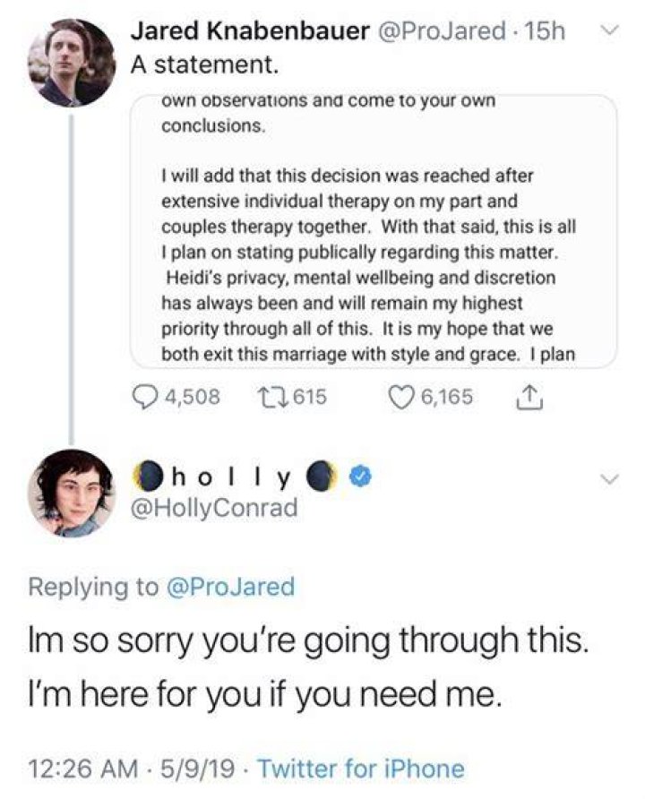 Holly Conrad Fires Back After She’s Accused Of Having Affair With ProJared: ‘I’d Never Hurt Anyone’