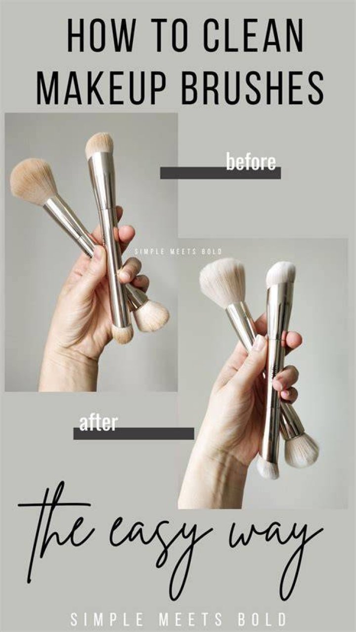 How To Clean Makeup Brushes — IT Cosmetics Shares 4 Quick & Easy Steps – Hollywood Life