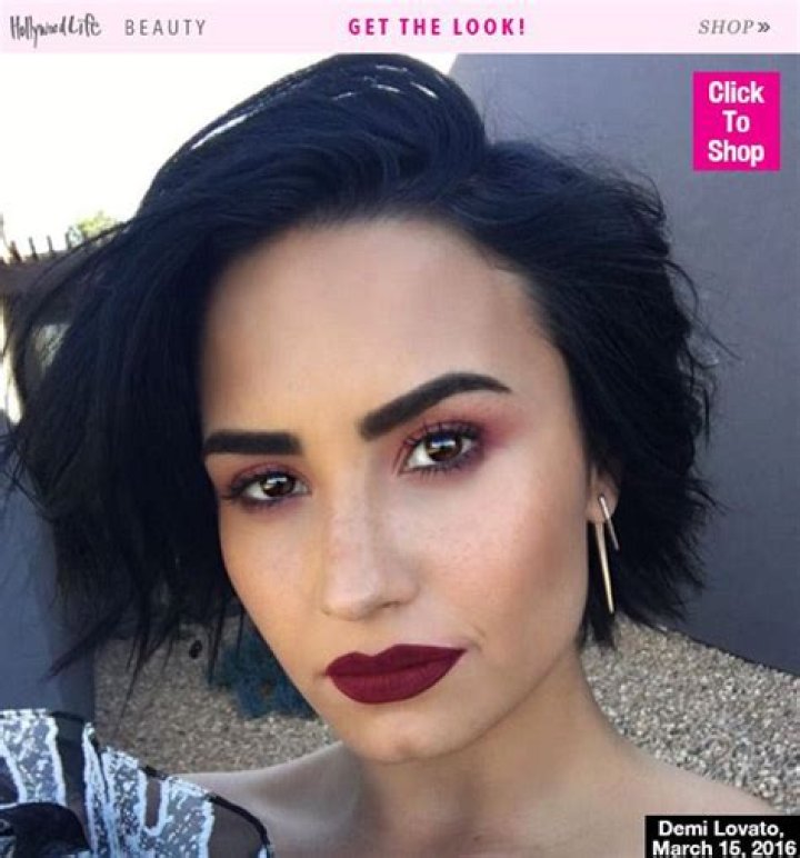 How To Get Demi Lovato’s Burgundy Beauty — Copy Her Makeup For Under $10
