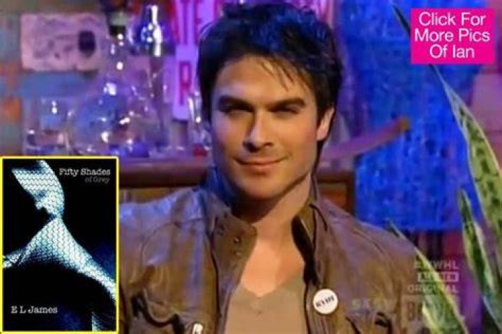 Ian Somerhalder Hints At ‘Fifty Shades’ Role — Is He Christian Grey?