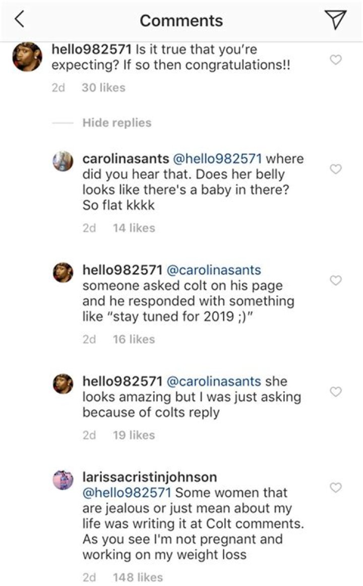 Is ’90 Day Fiance’s Larissa Pregnant After Colt’s Alleged Cheating? – Hollywood Life