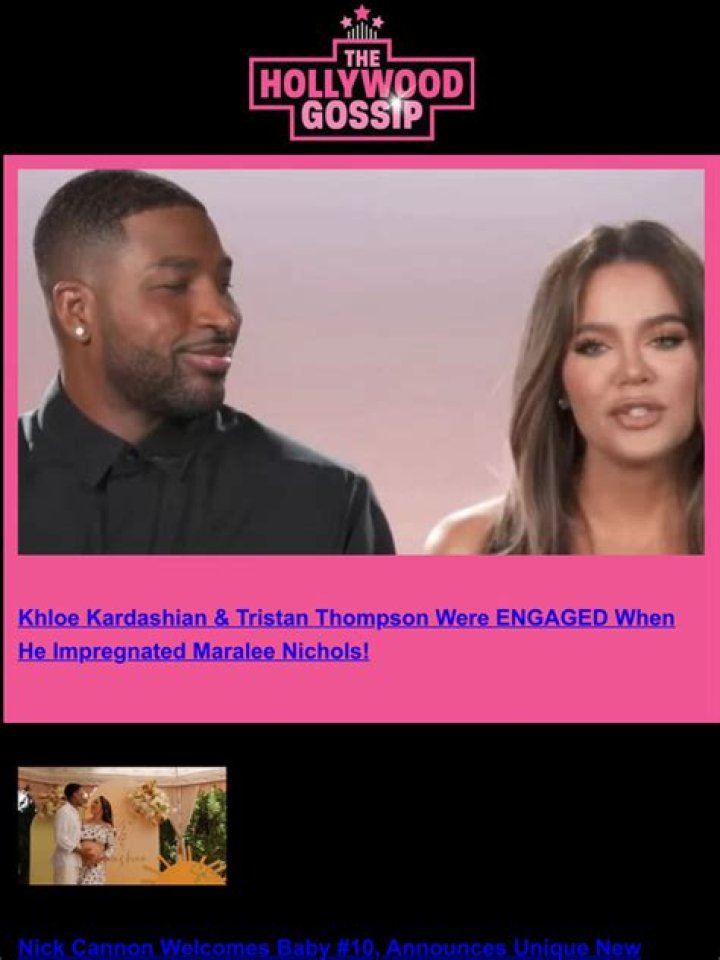 Is She Engaged To Tristan Thompson? – Hollywood Life