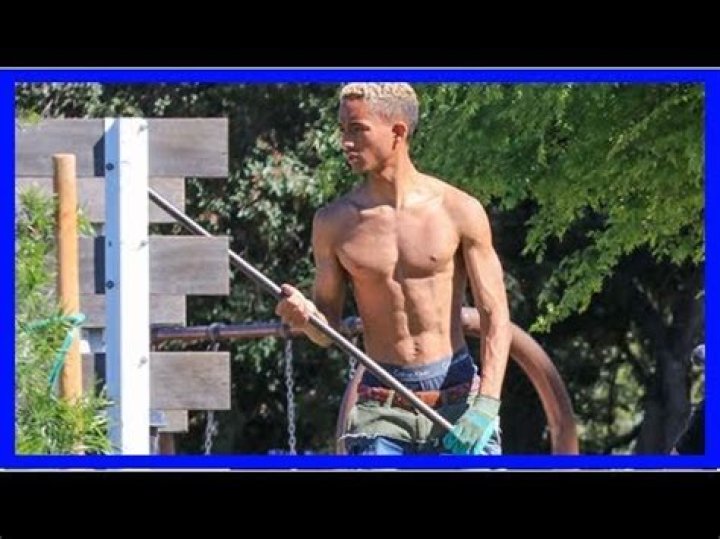 Jaden Smith Shows Off His Ripped Muscular Body While Planting Trees — See Hot Pics