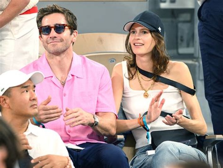 Jake Gyllenhaal & Jeanne Cadieu Have Rare Public Date At French Open: Photos