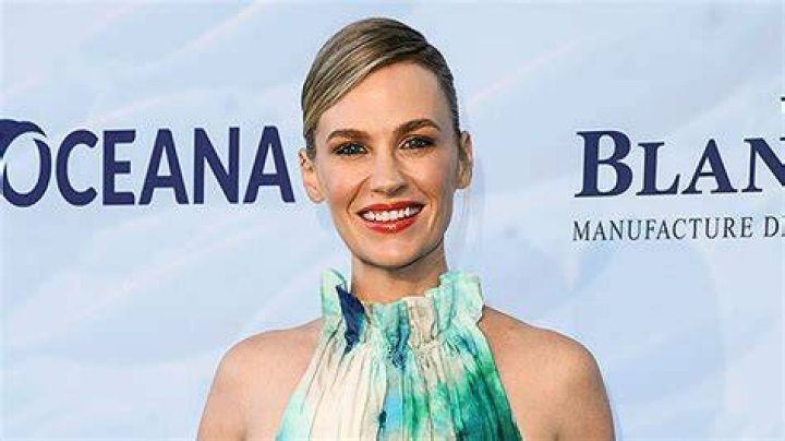 January Jones, 45, Soaks Up The Sun In A Sexy White Scallop Bikini: Watch