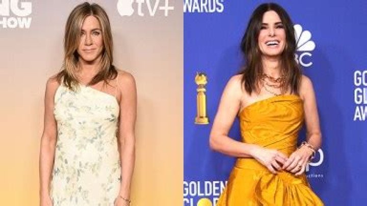Jennifer Aniston Carves A Pumpkin With Sandra Bullock: Video – Hollywood Life