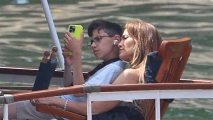 Jennifer Lopez’s Son Max, 14, Sits On Her Lap During Boat Ride With Ben Affleck, Emme & His Daughters