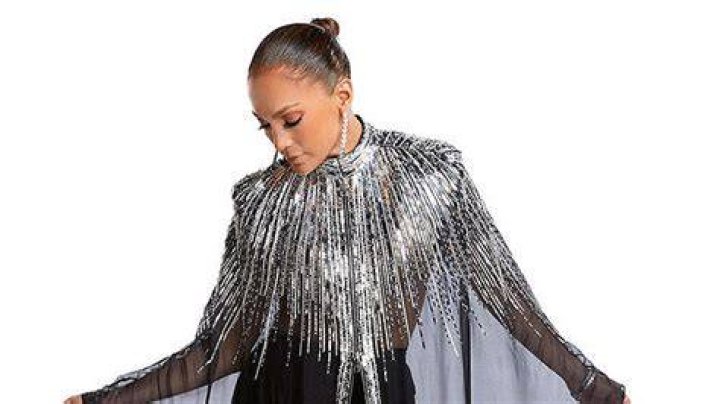 Jennifer Lopez Shimmers In Sequined Cloak & Sheer Gown Ahead Of ‘World Of Dance’ Finale — Pic