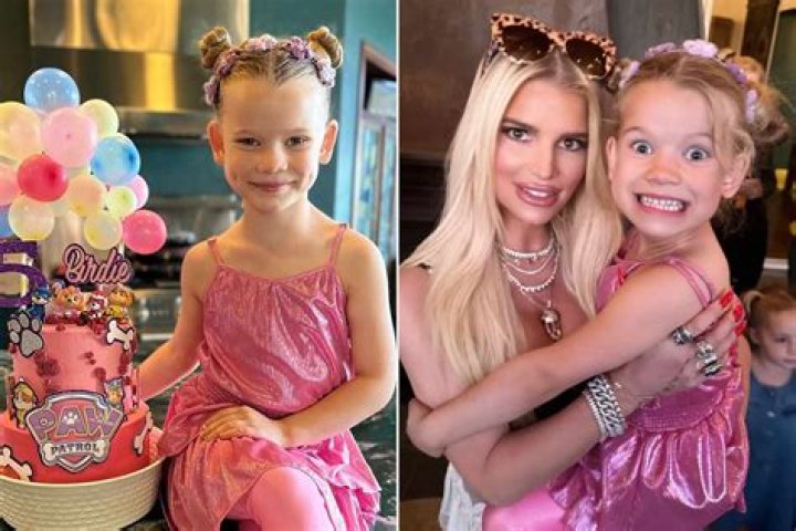 Jessica Simpson’s Daughter Birdie, 1, Looks Adorable In A Red Jumper As They Snuggle In New Pic