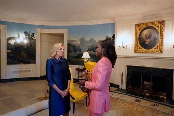 Jill Biden Shows Support For Melania Trump After Posting A Photo Of Her Rose Garden – See Pic