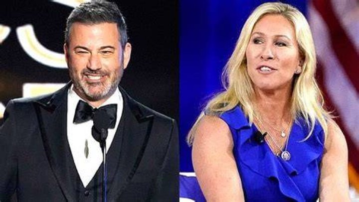 Jimmy Kimmel Trolls Marjorie Taylor Greene After She Claims She Reported His Joke To Police