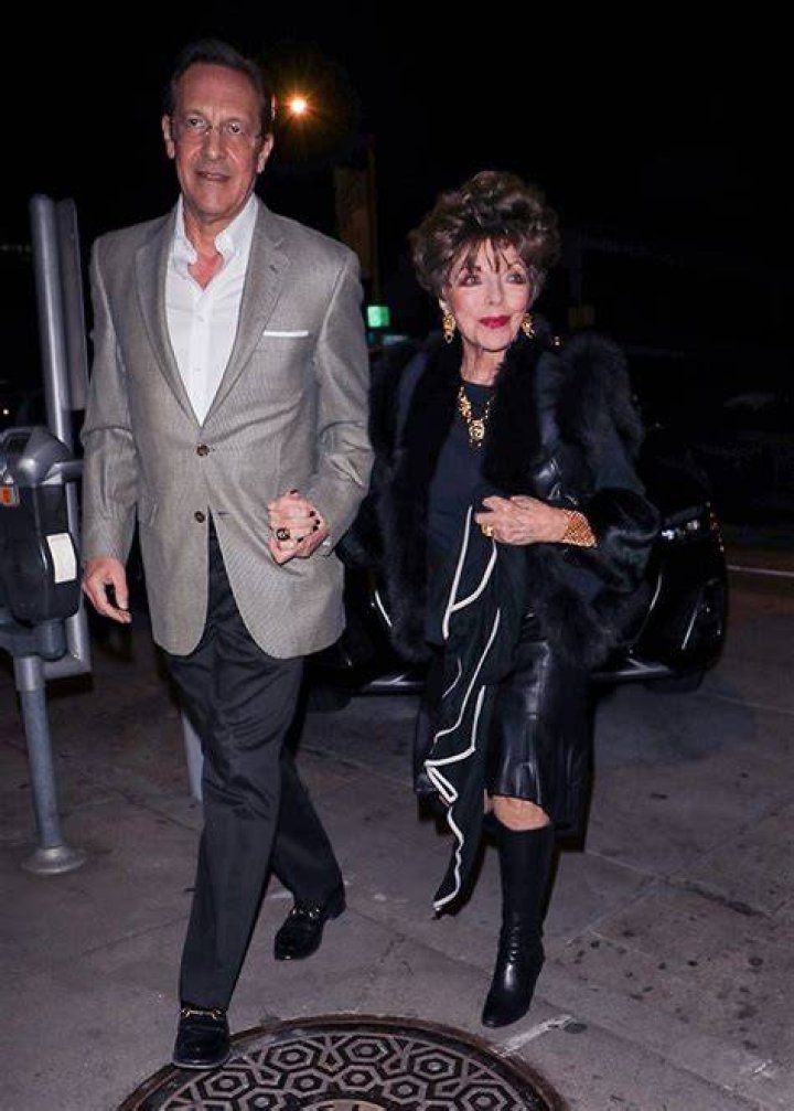 Joan Collins & Husband Percy Gibson Hold Hands On Date Night – Hollywood Life