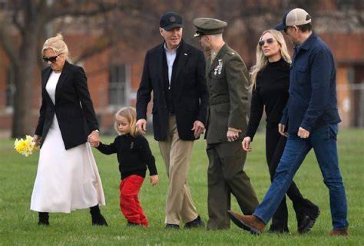 Joe & Jill Biden Enjoy Family Weekend With Son Hunter, His Wife Melissa Cohen & Baby Beau Jr., 1