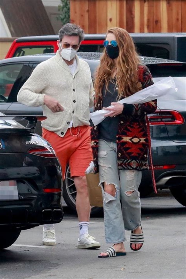Jon Hamm Shows Off His Greying Hair In Rare Outing With GF Anna Osceola Just After 50th Birthday — See Pics