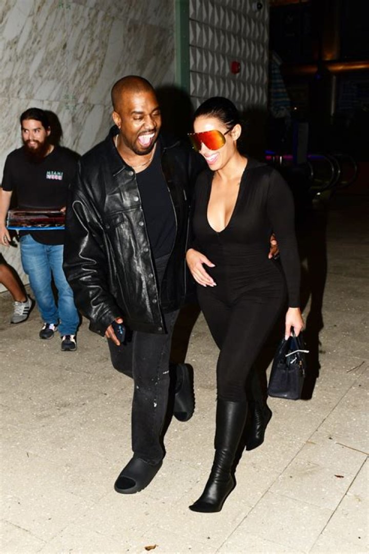 Kanye West Holds Kim Kardashian Look-ALike Chaney Jones In His Arms In Cozy Selfie