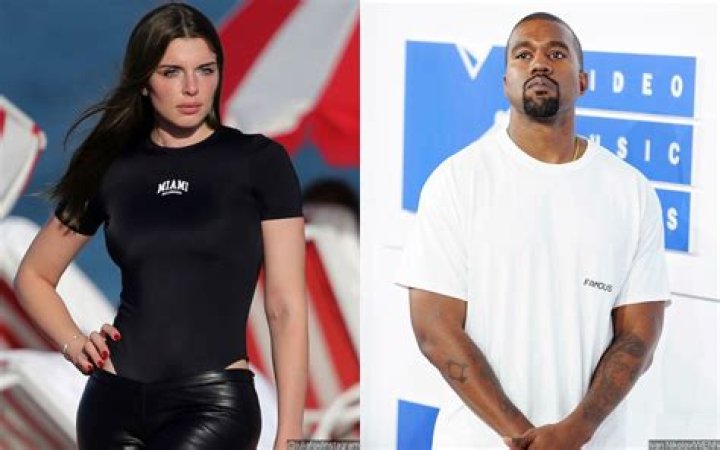 Kanye West Kisses Julia Fox As She Straddles Him In Steamy New Photo